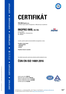 ČSN EN ISO 14001:2016